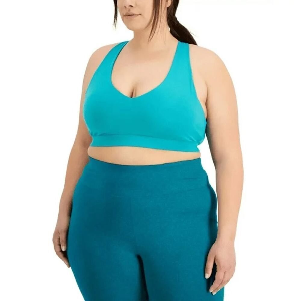 Ideology Tropical Surf Sports Bra Size 3X
